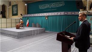 گزارش امیرعبداللهیان در جریان دیدار مسئولان وزارت خارجه و سفیران ایران با رهبر انقلاب