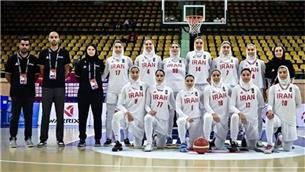 دومین برد بانوان ایران در بسکتبال دیویژن B کاپ آسیاد